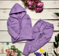 Костюм уни полотно двунить милота с капюшоном Костюм уни полотно двунить милота с капюшоном