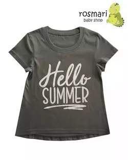 Футболка серая лето Футболка серая лето