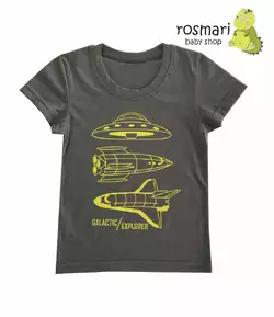 Футболка серая космос Футболка серая космос